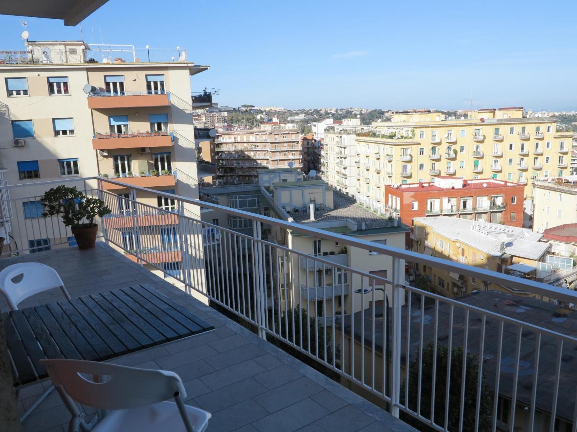 New Panoramic Apartment - Half Way Center-Vomero District Napoli Ngoại thất bức ảnh